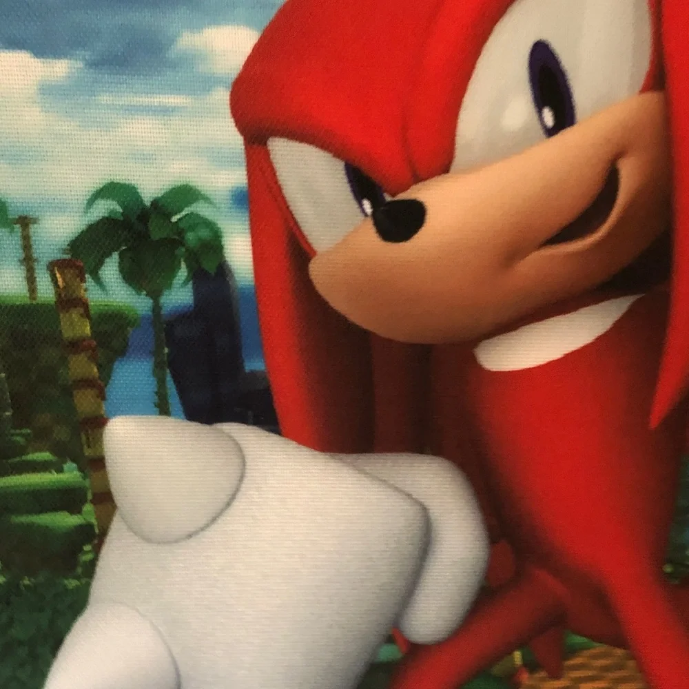 Sonic the Hedgehog Gaming Poster - Blue/Red/Yellow